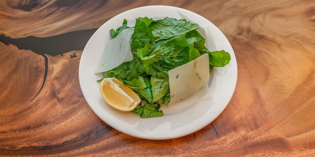 Arugula & Shaved Parmigiano Salad