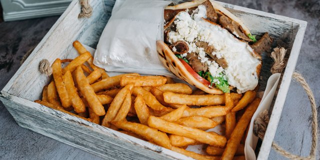 Great Greek Gyro w/ Beef & Lamb Boxed Lunch