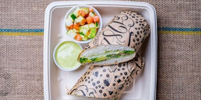 Avocado & Cheese Sandwich