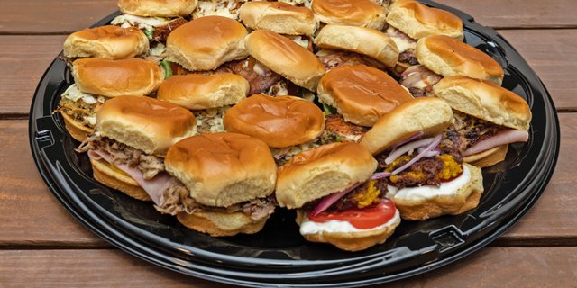 Sliders Tray