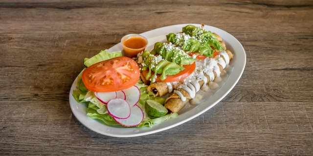 Beef Flautas