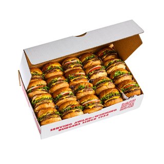 Build Your Own Burger Box, Serves 20