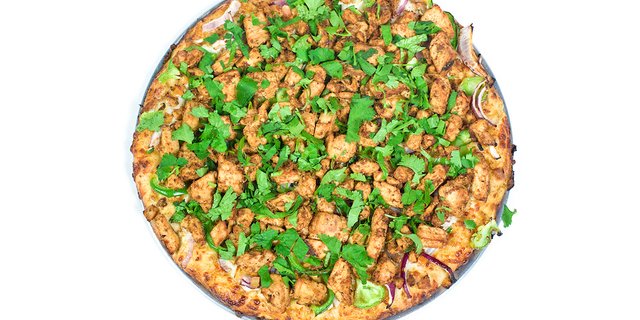 Curry Masala Chicken Pizza
