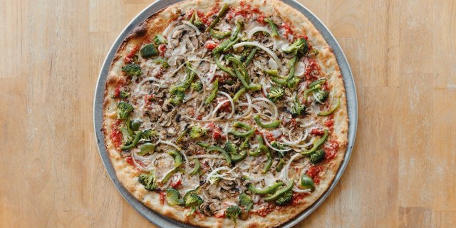 Vegan Garden Veggie Pizza