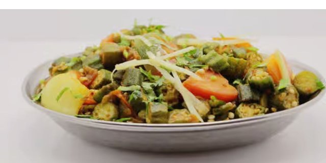 Bhindi Anardana