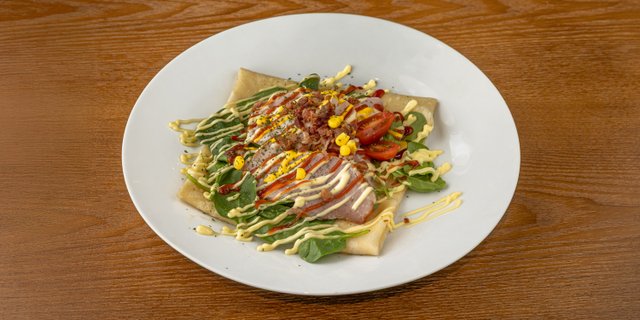 Ham & Cheese Crepe
