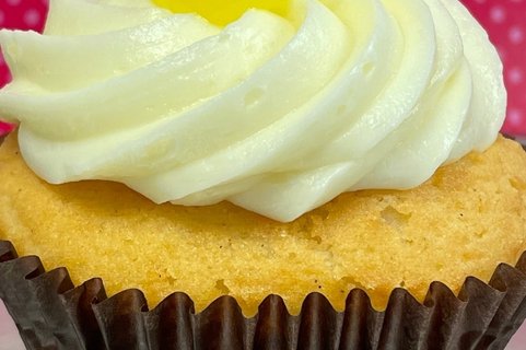 Vegan Lemon Drop Cupcake