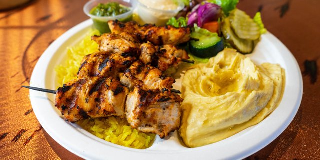 Chicken Kabob Entree