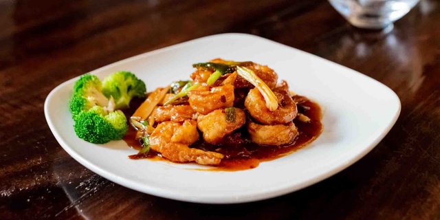 Spicy Orange Jumbo Shrimp