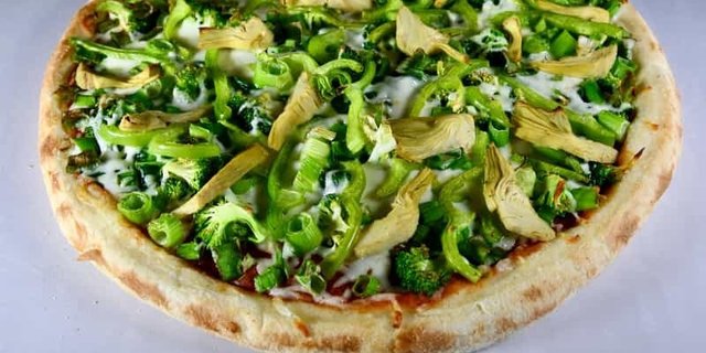 All Green Specialty Pizza