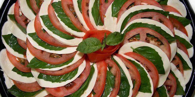 Fresh Mozzarella & Tomato Platter