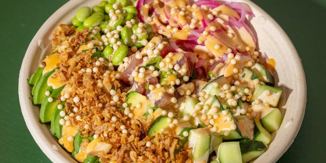 Ponzu Truffle Tuna Bowl