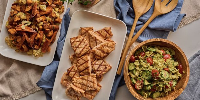 Protein + 2 Sides