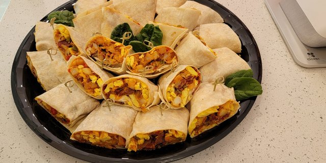 Breakfast Burritos