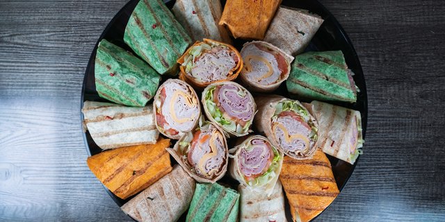 Gourmet Wraps Platter