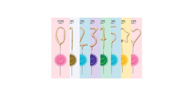 Mini Number Sparkler
