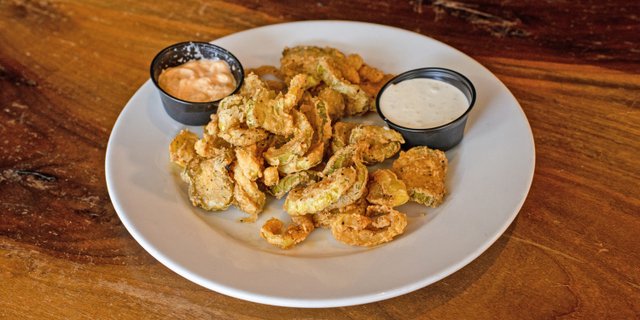 Fried Pickles & Peppers