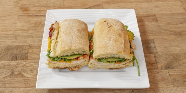 Turkey, Bacon & Avocado Sandwich