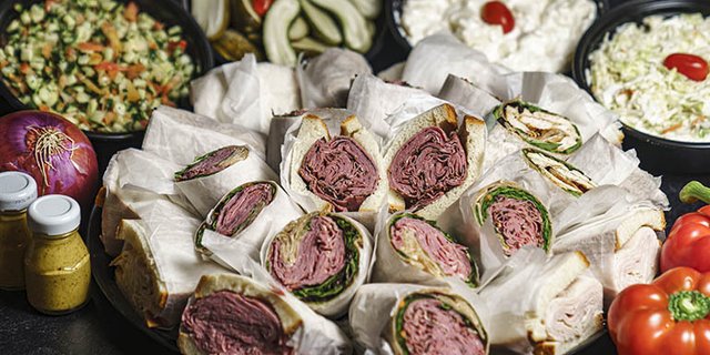 Individual Sandwich Party Platter