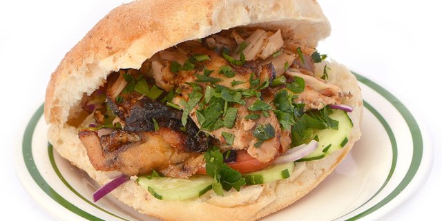 Chicken Shish Kebab Sandwich