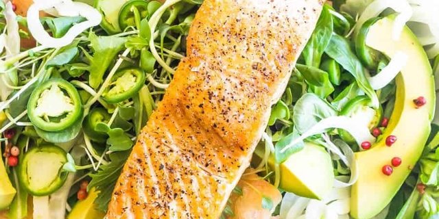 Avocado Salmon Salad
