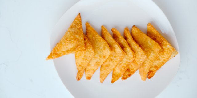 Fried Crab Cheese Puffs