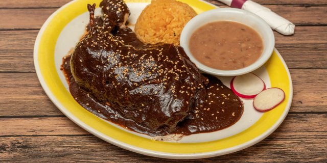 Mole With Chicken (Mole Con Pollo)