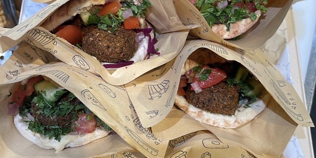 Falafel Sandwich Tray