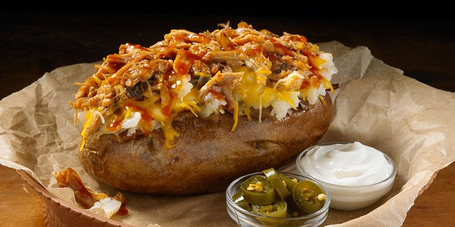 BBQ Chopped Chicken Loaded Potato Boxed Lunch