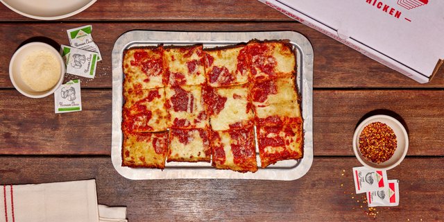 Detroit-Style Classic Cheese Pizza