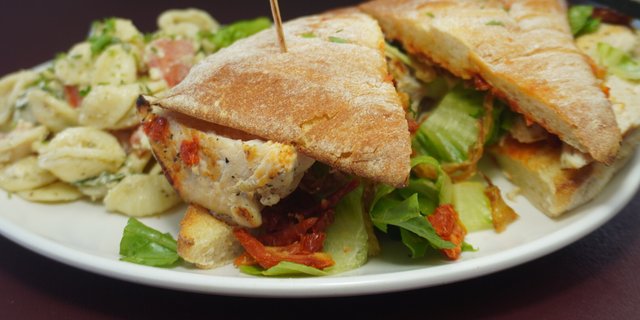 Grilled Chicken Panini