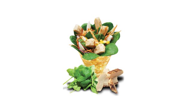 Chicken Teriyaki Savory Crêpe