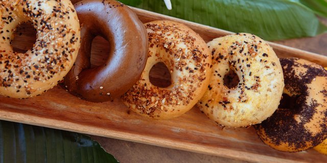 Half Dozen Tiki Bagel Platter