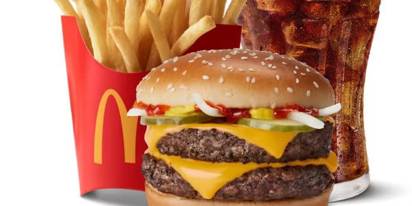 Double Quarter Pounder w/ Cheese Burger Meal