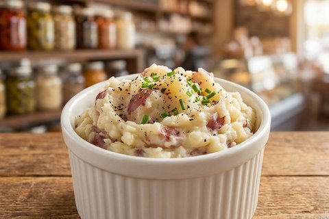 Red Skin Mashed Potatoes