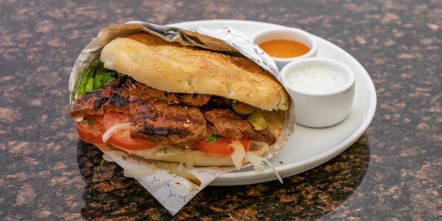 Adana Kebab Sandwich