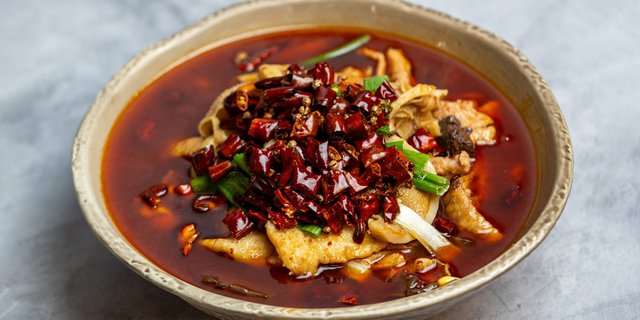 Famous Sichuan Spicy Offal Stew
