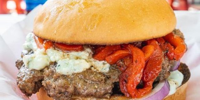 Red, White & Blue Burger