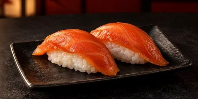 Smoked Salmon Sashimi