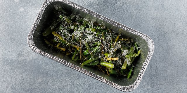 Grilled Asparagus & Snap Pea
