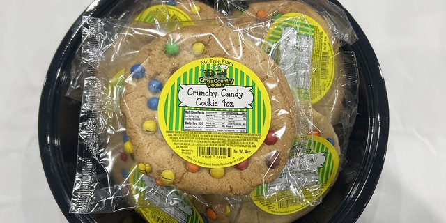 Crunchy Candy Cookie Dozen