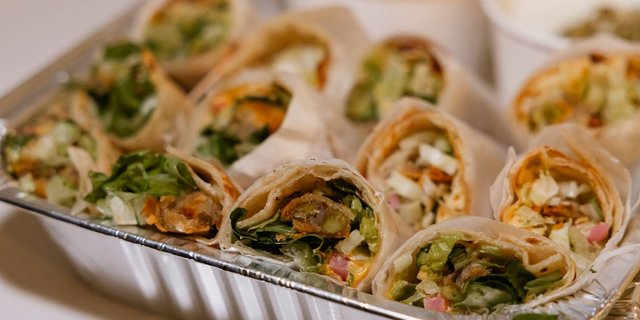 Paneer Samosa Wrap