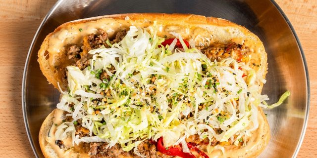 Odie B's Vegan Chopped Cheese