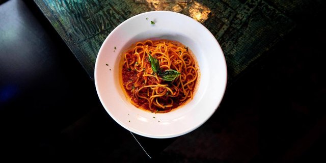 Pasta Marinara Tray