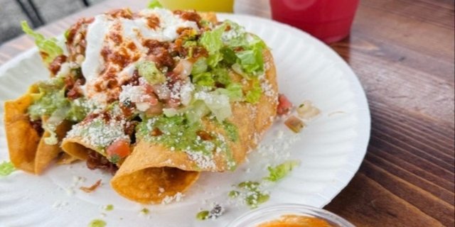 Rolled Taco Platter