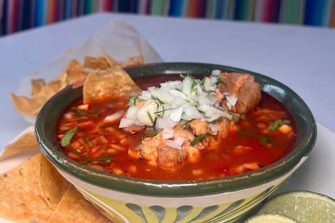 Pozole Rojo de Puerco