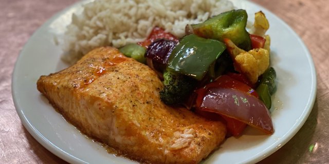 Faroe Islands Broiled Salmon