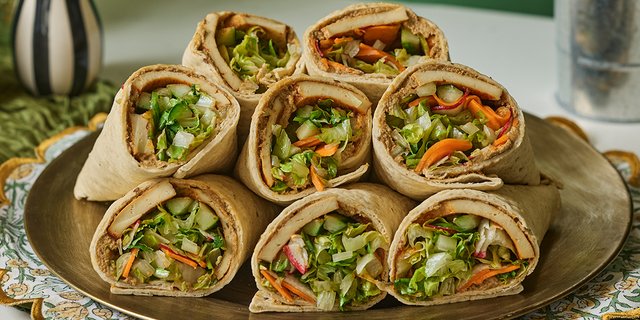 Hoisin Tofu “Bánh Mì” Wrap