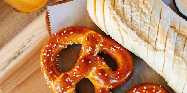 Pretzel & Cheese Board