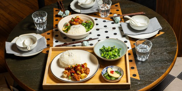 Kung Pao Shrimp Bowl